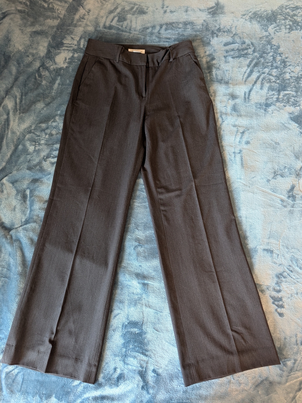 Liz Claiborne Sophie Charcoal Boot Cut Dress Pants